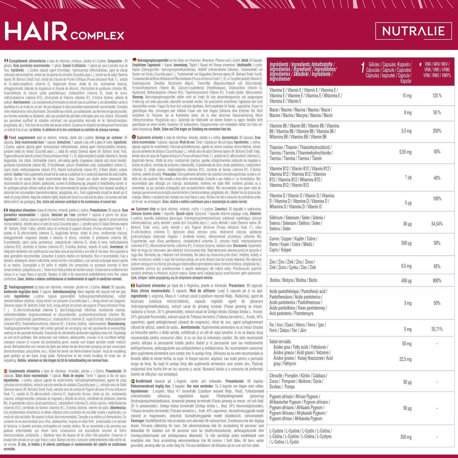 Nutralie HAIR COMPLEX – Image 2