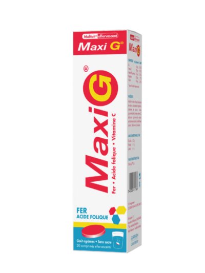 MAXI G effervescent 20CP