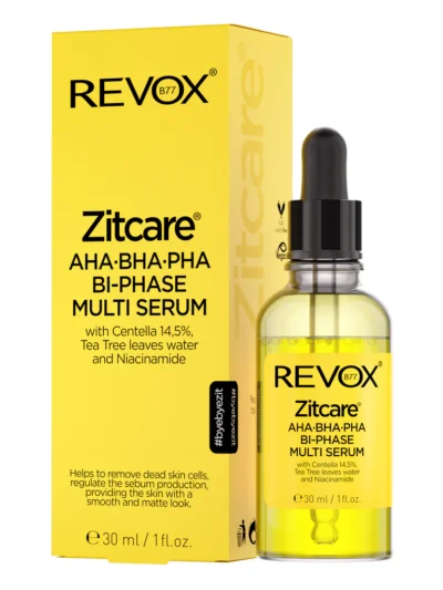 REVOX ZITCARE AHA.BHA.PHA. MULTI SERUM, 30ml