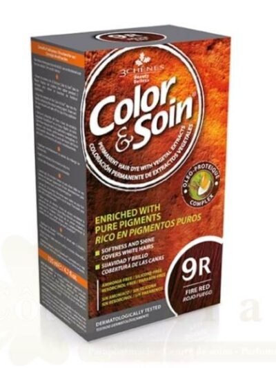 LES 3 CHENES COLOR&SOIN ROUGE FEU 9R