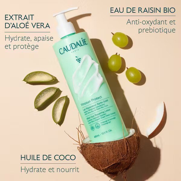CAUDALIE Vinosun Protect Lait Réparateur Après-Soleil 400 mL – Image 3