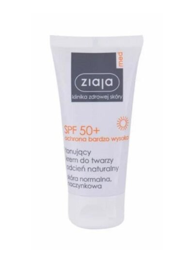 ZIAJA crème solaire teintèe pour peaux normales 50ml