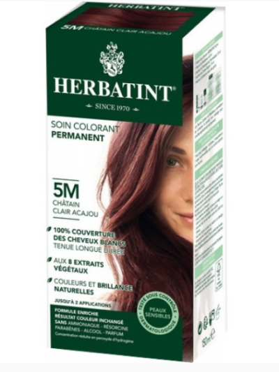 Herbatint 5M Chatain CLAIRE ACAJOU 150ml