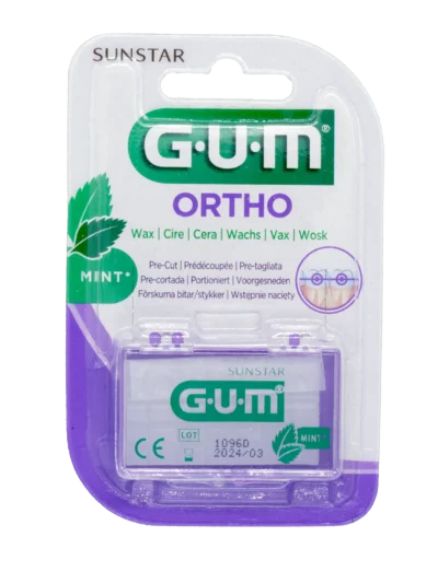 GUM Cire de protection orthodontique mentholée 724