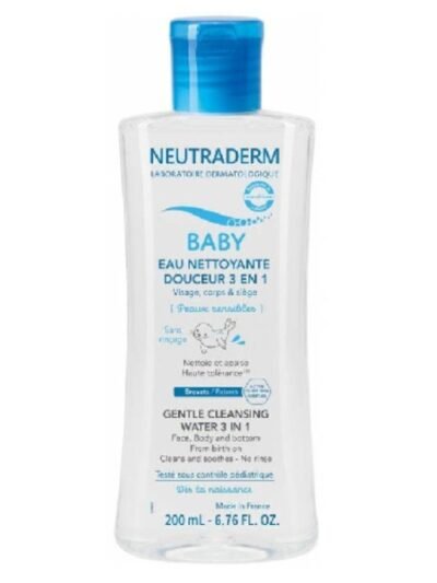 Neutraderm eau nettoyante 3 en 1 200ml