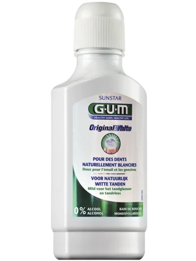 GUM Bain de bouche Original White