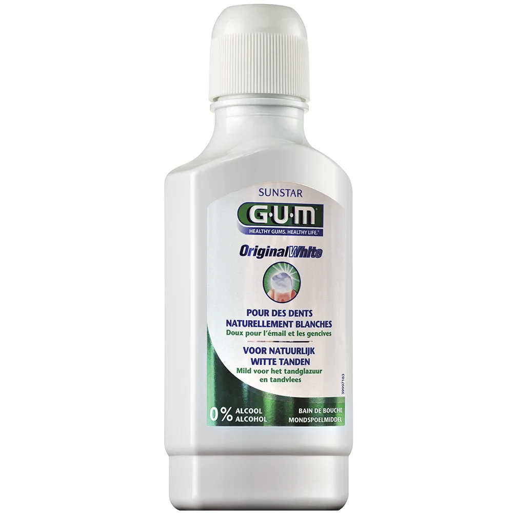 GUM Bain de bouche Original White