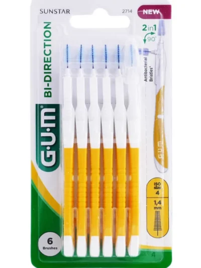 GUM Brossette Bi-Direction Fine 1,4 mm