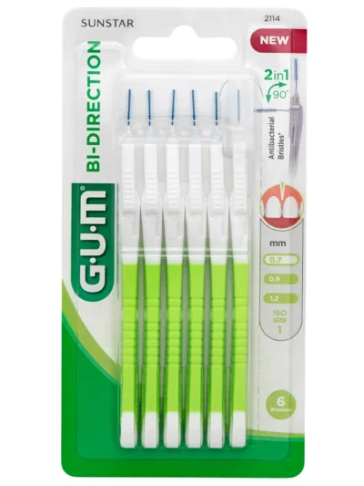 GUM Brossette Bi-Direction Ultra Micro-Fine 0,7 mm