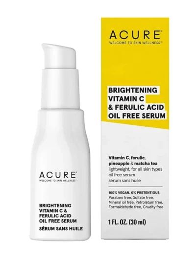 ACURE Brightening vitamine C & Ferulic Acid serum 30ml