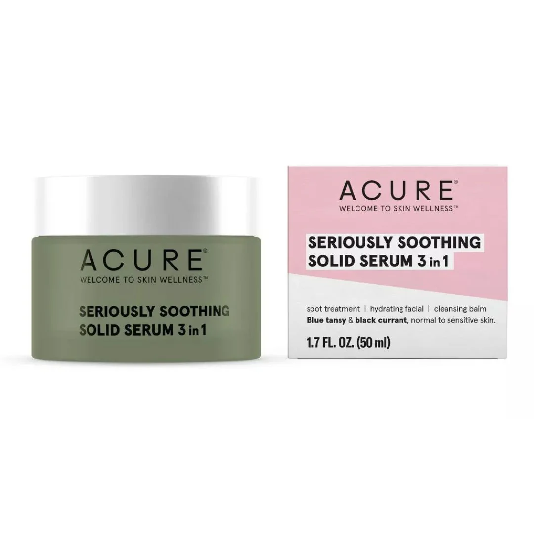 ACURE Seriously soothing blue tansy solid serum 3 in 1 50ml