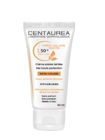 CENTAUREA crème solaire teintée naturelle 50ML