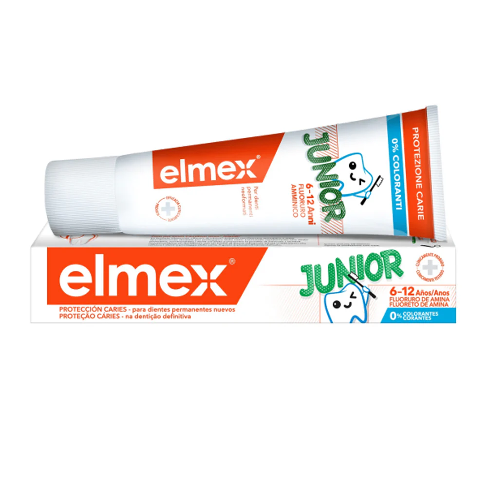 Elmex Dentifrice Junior 6-12 ans 75ml