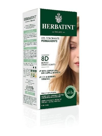 Herbatint 8D BLOND CLAIRE DORE 150ml