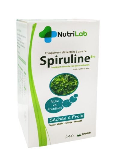 NUTRILAB SPIRULINE BIO 240 com