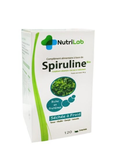 NUTRILAB SPIRULINE BIO 120com