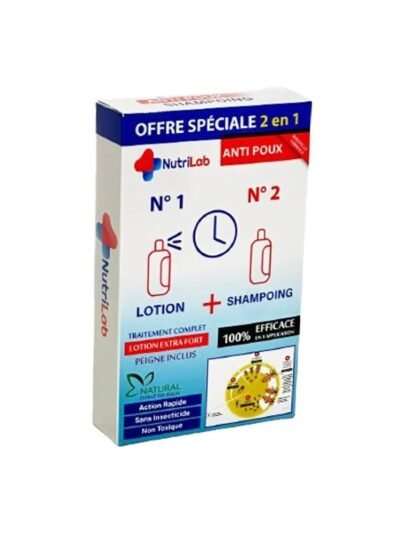 Nutrilab Pack Anti Poux + Peigne