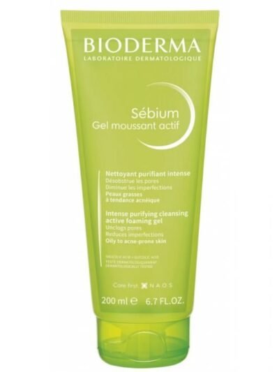 BIODERMA SEBIUM GEL MOUSSANT ACTIF T 200 ML