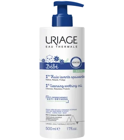 URIAGE BEBE 1ERE HUILE LAVANTE APAISANTE 500 ML