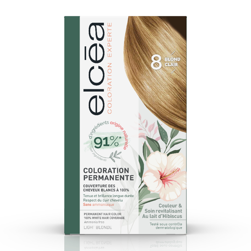 Elcea Coloration Experte Blond Clair 8