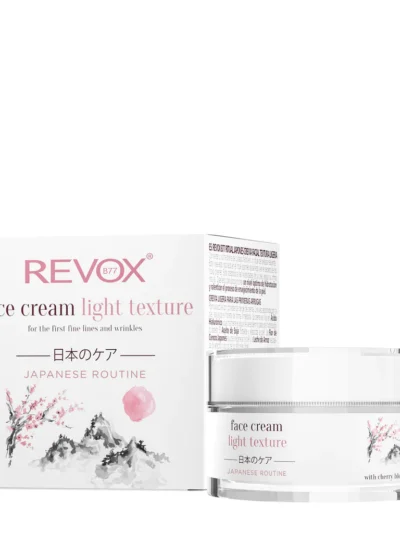 REVOX JAPANESE RITUAL Face cream light texture 50ml