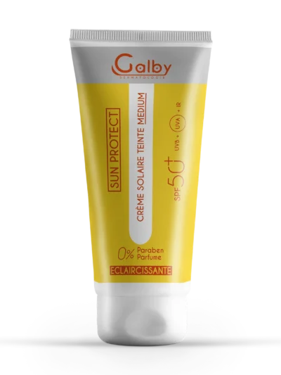 GALBY SUN PROTECT ÉCLAIRCISSANTE SPF50+ TEINTE MÉDIUM