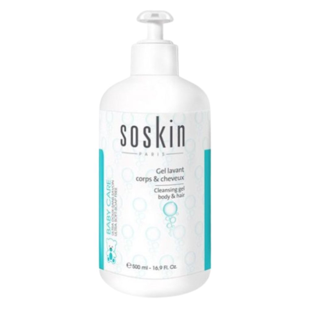 SOSKIN BABY LAIT NETTOYANT HYDRATANT 500 ml