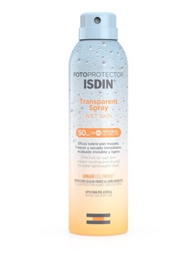 ISDIN Fotoprotector Transparent Spray Wet Skin Spf50+ 250ml