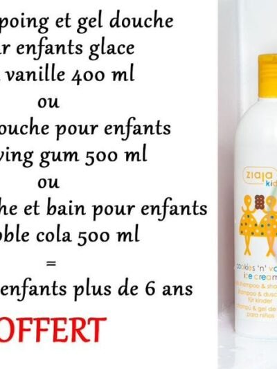 ZIAJA PACK GEL 2en1 + DENTIFRICE KIDS