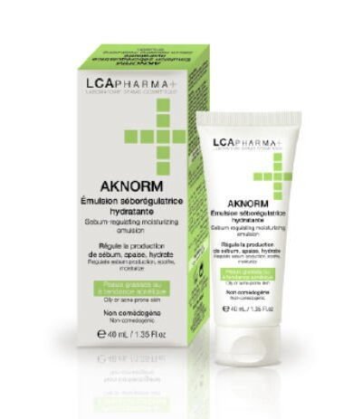 LCA Aknorm Émulsion Séborégulatrice Hydratante – 40ml