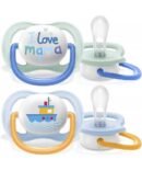 AVENT SUCETTE AIR COLL 0-6M BOY MAM/BOA