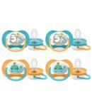 AVENT SUCETTE ORTHO 6-18M BOY PENG/TURT