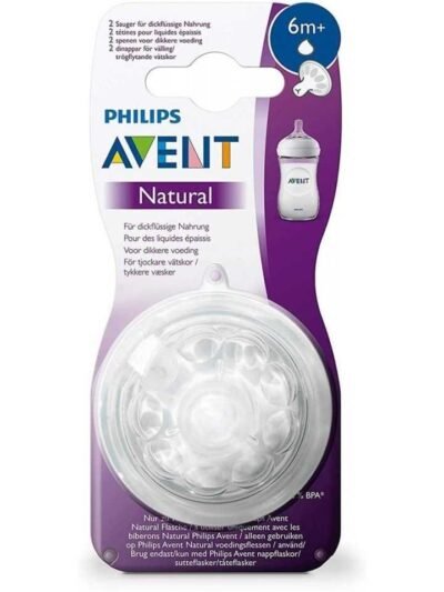 Avent Tetine Natural 6 mois et plus scf046 27