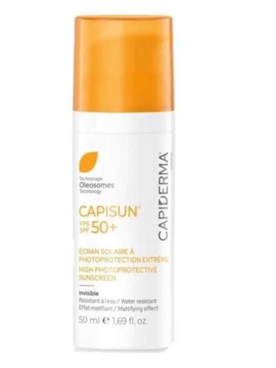 CAPIDERMA CAPISUN ECREN SOLAIRE A PHOTOPROTECTION EXTREME INVISIBLE SPF 50+ 50ml