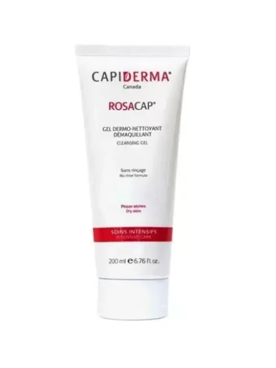 CAPIDERMA ROSACAP GEL ANTI-ROUGEURS DERMO-NETTOYANT 200ML