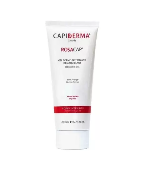 CAPIDERMA ROSACAP GEL ANTI-ROUGEURS DERMO-NETTOYANT 200ML
