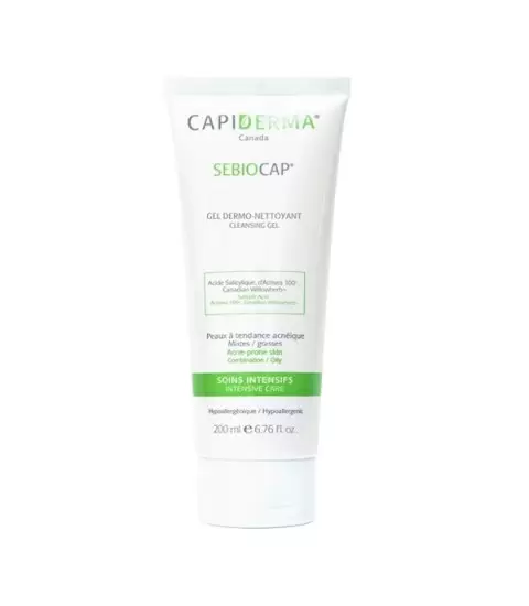 CAPIDERMA SEBIOCAP GEL DERMO-NETTOYANT 200ML