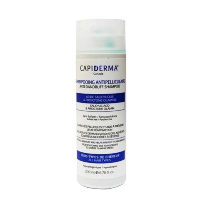 CAPIDERMA SHAMPOOING ANTI PELLICULAIRE 200 ML – Image 2