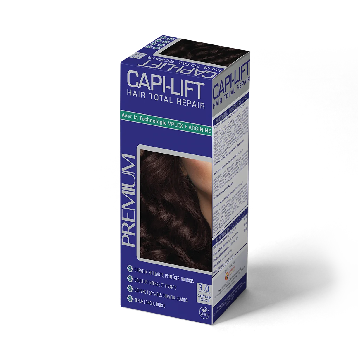 CAPILIFT N°3 – Châtain foncé