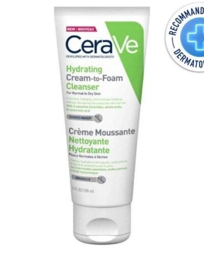 CERAVE CREME MOUSSANTE HYDRATANTE 100ML