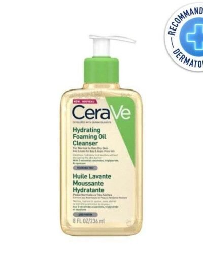 CERAVE HUILE LAVANTE MOUSSANTE HYDRATANTE 236 ML
