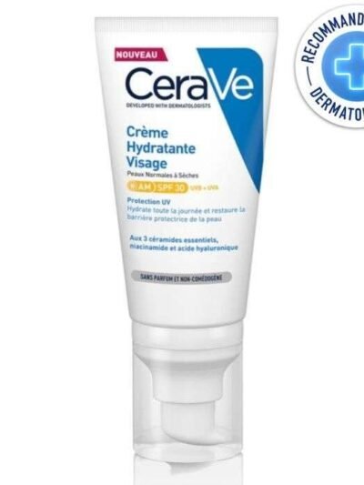 CERAVE CREME HYDRATANTE VISAGE SPF 30  52 ML