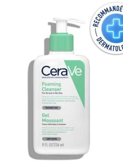 CERAVE GEL MOUSSANT PEAUX NORMALES A GRASSES 236 ML