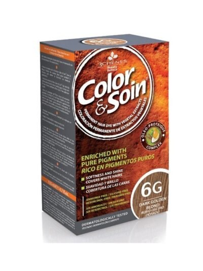 LES 3 CHENES COLOR&SOIN BLOND FONCE DORE 6G
