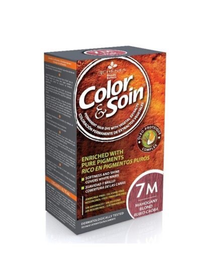 LES 3 CHENES COLOR&SOIN BLOND ACAJOU 7M
