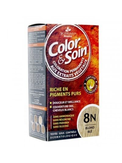 LES 3 CHENES COLOR&SOIN BLOND BLE 8N