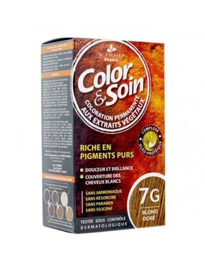 LES 3 CHENES COLOR&SOIN BLOND DORE 7G