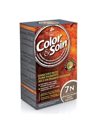 LES 3 CHENES COLOR&SOIN BLOND NOISETTE 7N