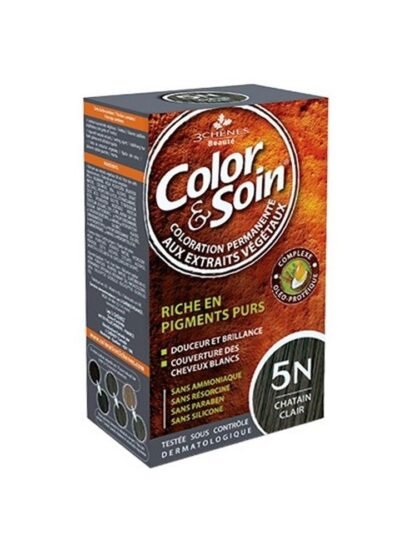 LES 3 CHENES COLOR&SOIN CHATAIN CLAIR 5N