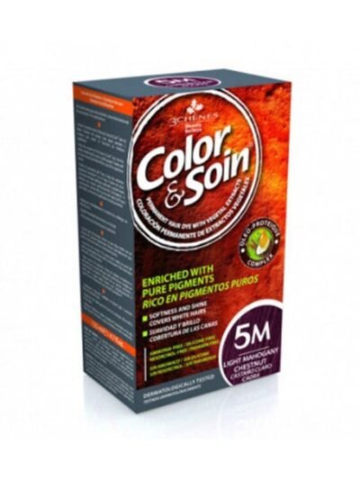 LES 3 CHENES COLOR&SOIN CHATAIN CLAIR ACAJOU 5M